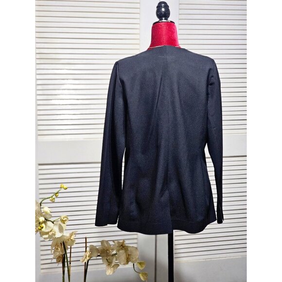 Athleta Women's Avenues Black Open-Front Blazer Jacket  Plus Size 14 2212 - Picture 8 of 16
